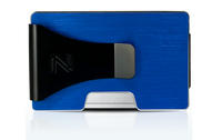 Thumbnail for Titanium + Blue Aluminum Nova Wallet | Combo