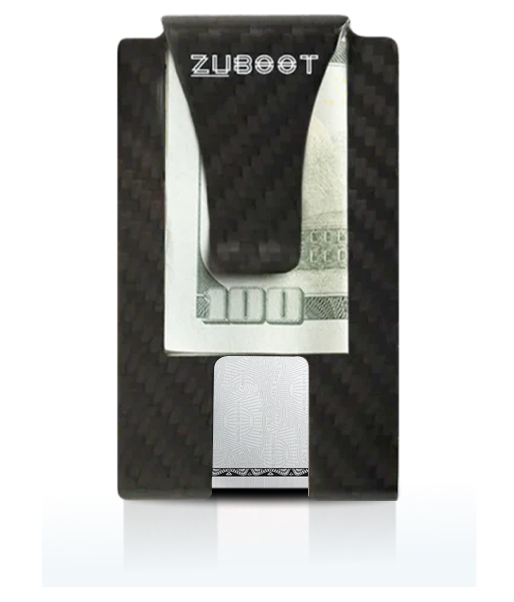 Back of Carbon Fiber Z Wallet