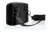 Thumbnail for Black Crossbody Sling Bag with Multiple Strap Attachments