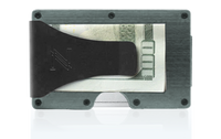 Thumbnail for Back of Aluminum Wallet With Cash Clip and Center Push Feature