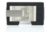 Thumbnail for Back of Black Aluminum Nova Wallet