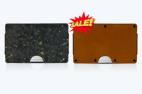 Thumbnail for Gold Forged and Leather Centrum Wallet | Combo